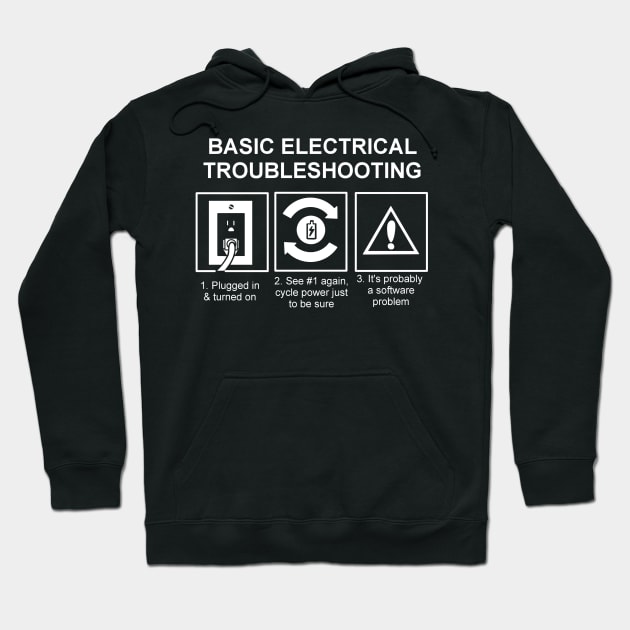 Basic Electrical Troubleshooting Hoodie by pimator24